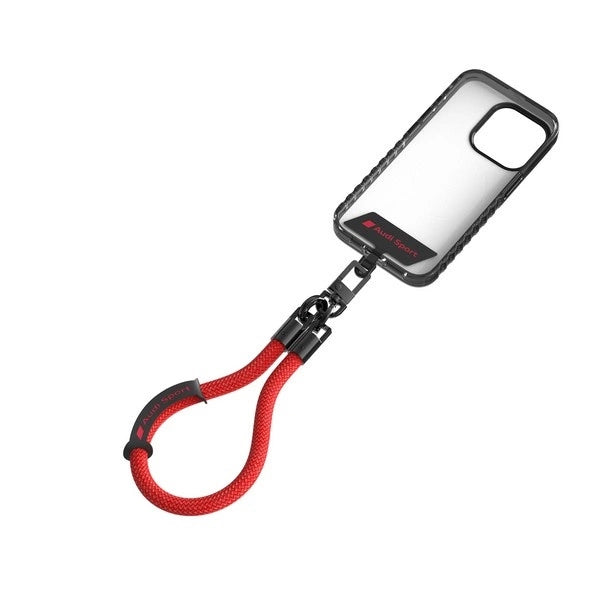 Audi Crossbody Lanyard Universal 28 cm x 10 mm - rød