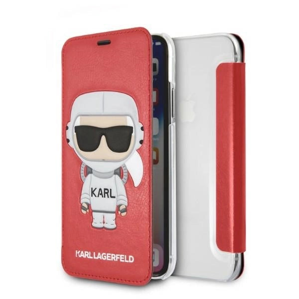 Karl Lagerfeld Karl Space Cosmonaut iPhone X/XS Case - rød
