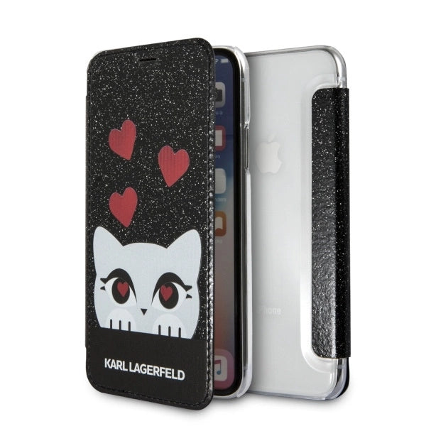 Karl Lagerfeld Valentine iPhone X/Xs Case - sort