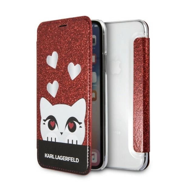 Karl Lagerfeld Valentine iPhone X/XS Case - rød