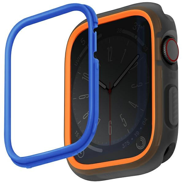 Uniq Moduo æske til Apple Watch 45 / 44 mm orange-blå