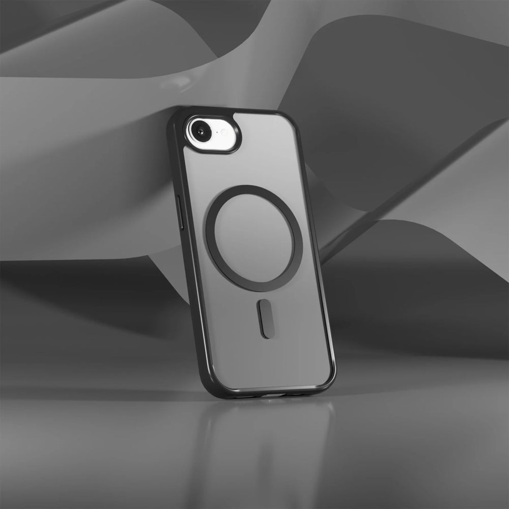 Puro Cover i TPU "GRADIENT" med Magsafe og gradient effekt til iPhone 16E, sort