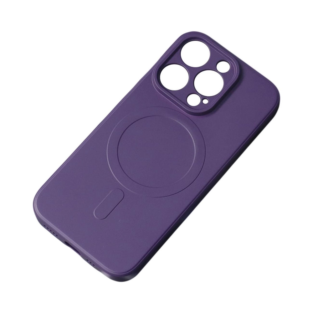Silicone Case med MagSafe til iPhone 16e / 17e - Purple