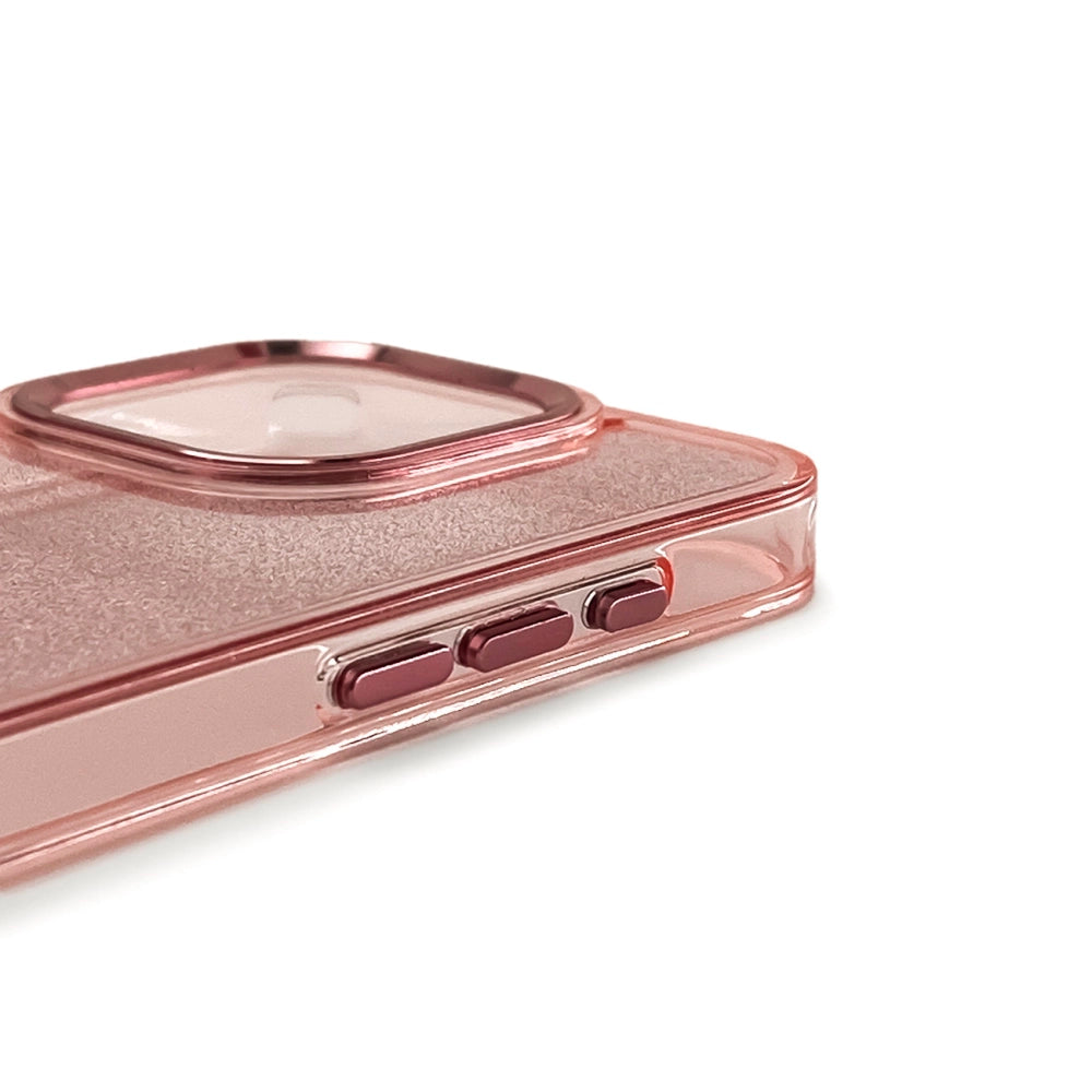 Glitter Case til Samsung Galaxy S25 Edge - Pink
