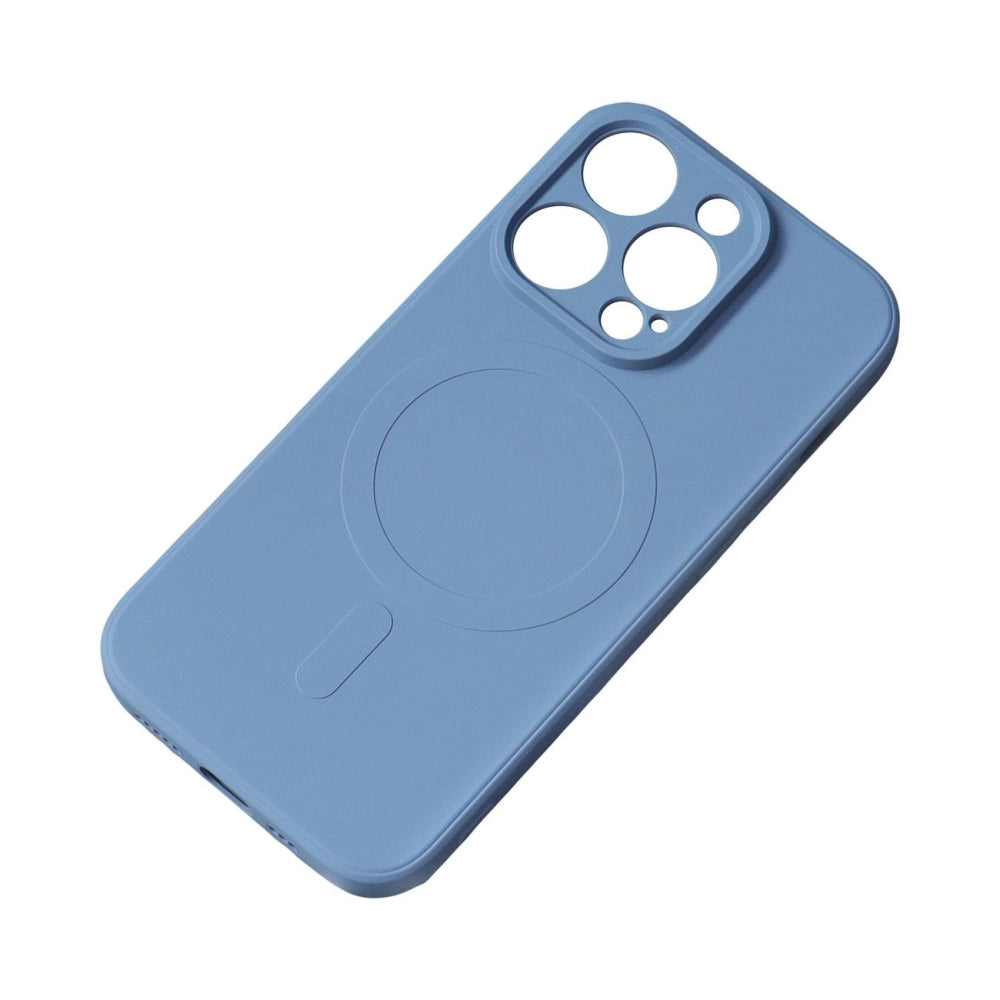 Samsung Galaxy S25 Edge Silicone Case med MagSafe - Blå