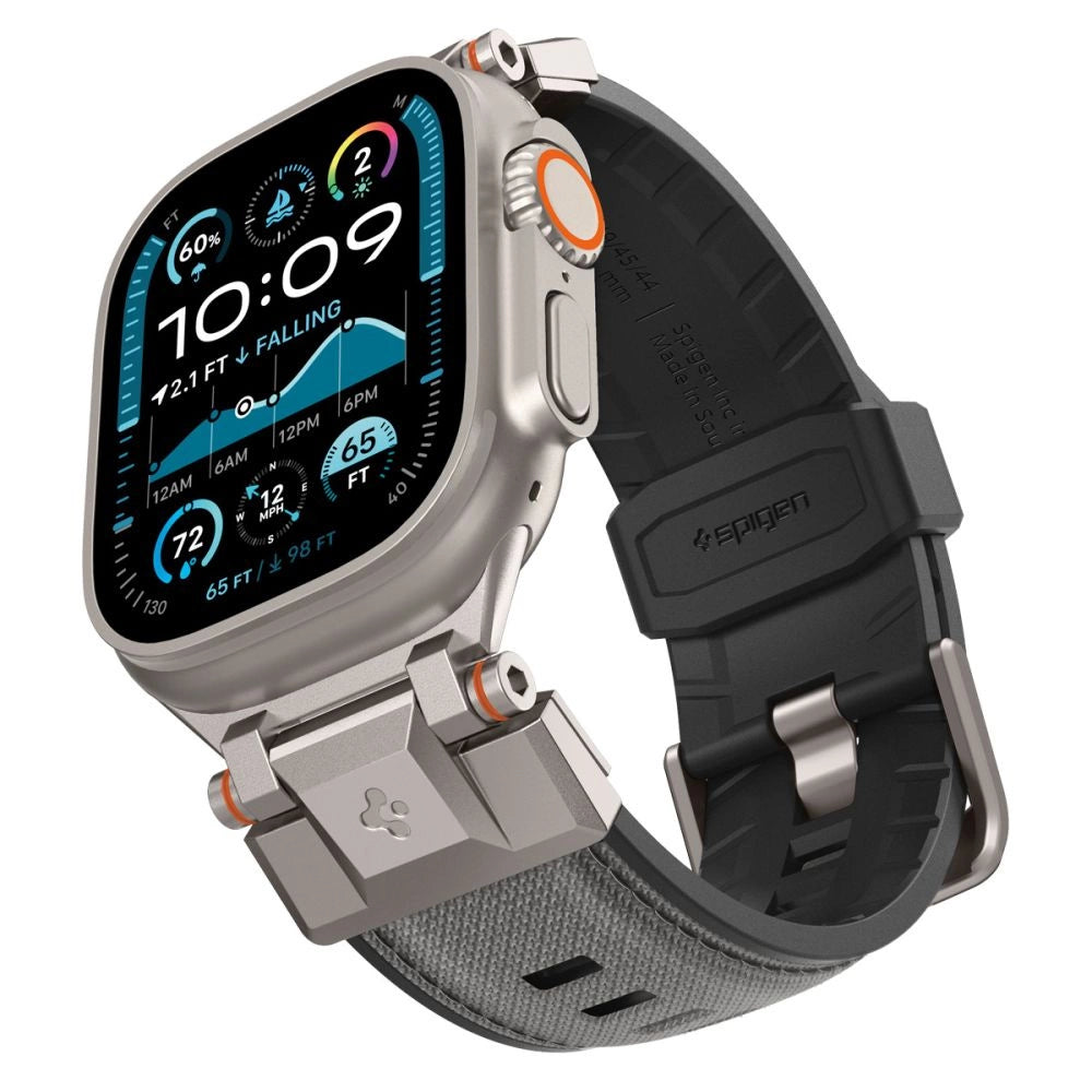 Spigen DuraPro Armor Strap til Apple Watch 44 / 45 / 46 / 49 mm - Grå