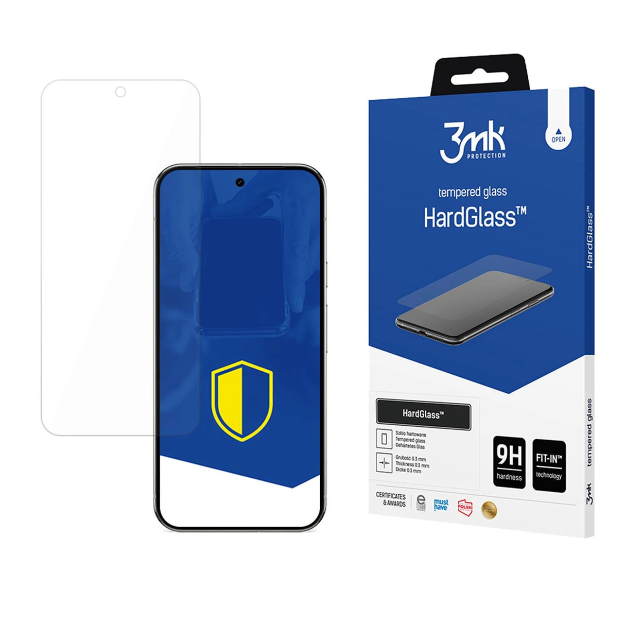 3mk HardGlass hærdet glas til Google Pixel 9 Pro