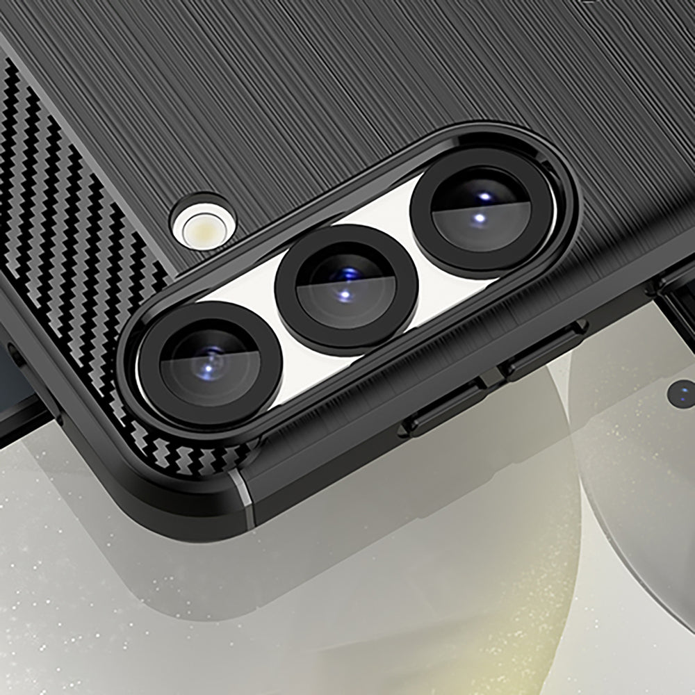 Carbon Case til Samsung Galaxy S25 Edge - sort