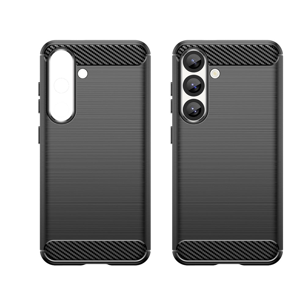 Carbon Case til Samsung Galaxy S25 Edge - sort