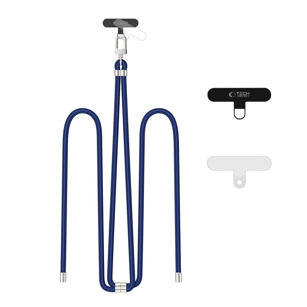 Tech-Protect C7S Rope Crossbody Leash - Navy Blue