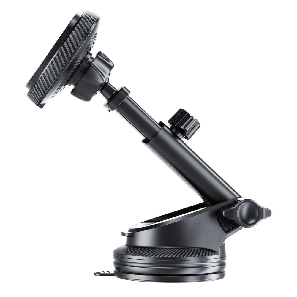 Tech-Protect MM15W-V4 Magnetisk MagSafe 15W Bilholder til cockpit / forrude / luftventil - sort