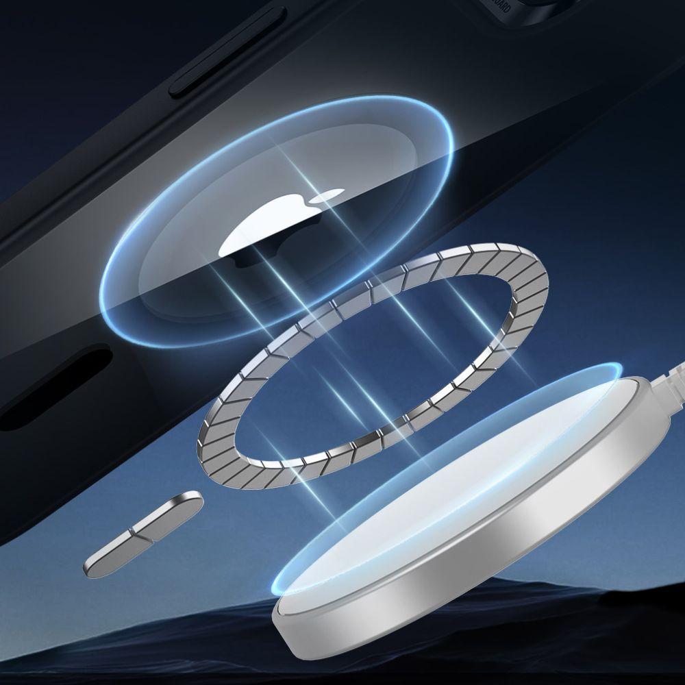 ESR Classic Hybrid Halolock MagSafe iPhone 16e Case - klar sort