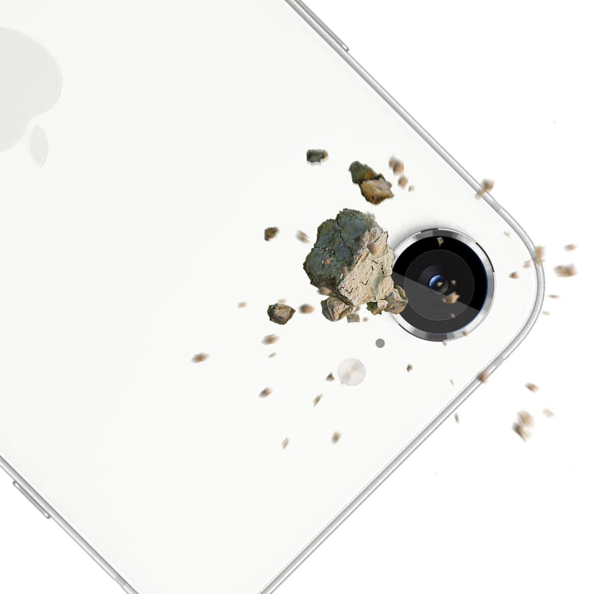 Tempered Glass for Camera Lens 3mk Lens Protection Pro Silver for Apple iPhone 16e