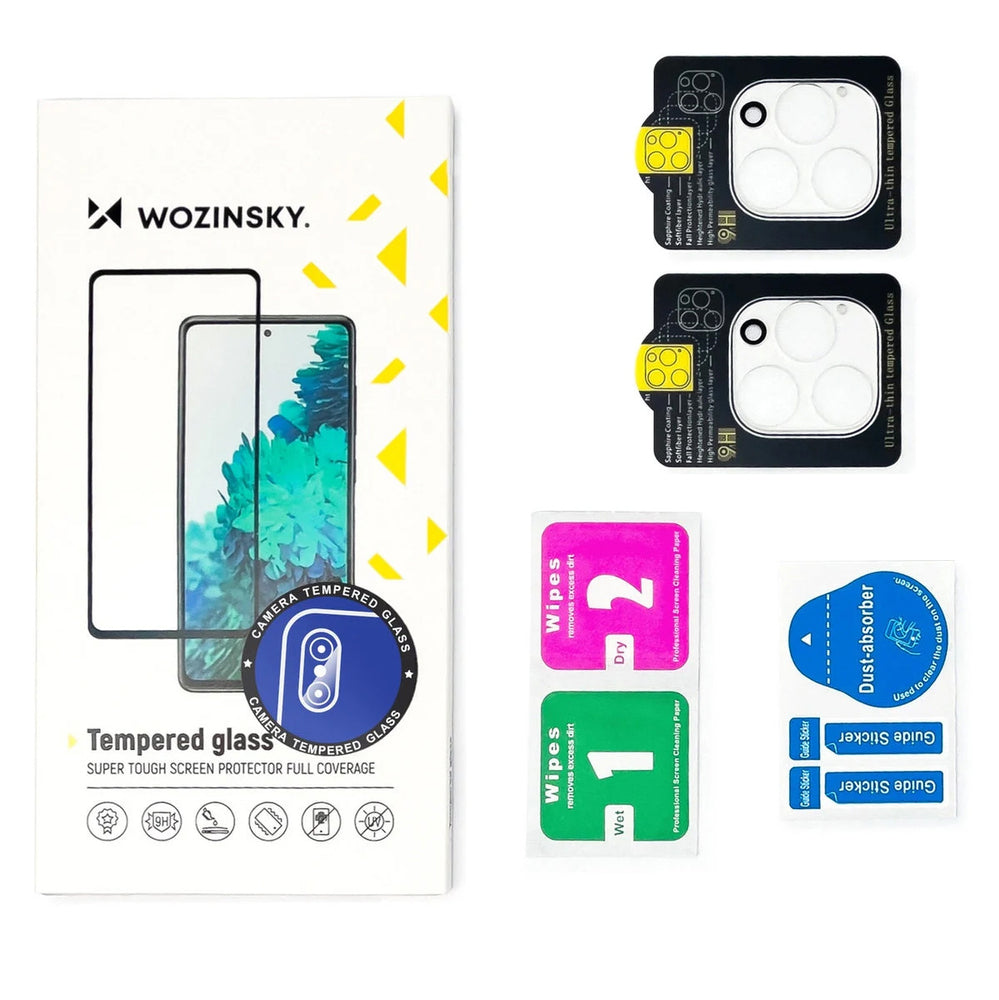 Wozinsky Full Camera Glass til Xiaomi Redmi Note 14 Pro+, 2-pakke