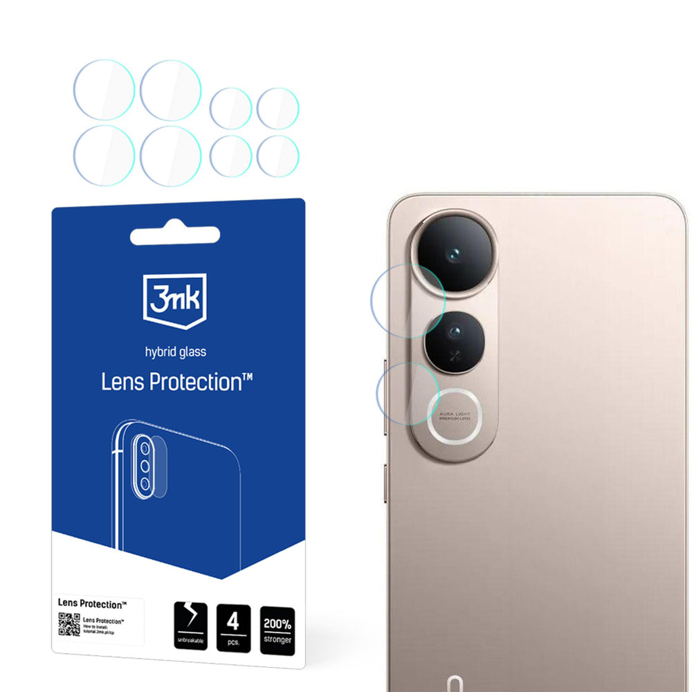 3mk Lens Protection Hybrid Glass til Vivo V50 Lite 4G Camera Lens
