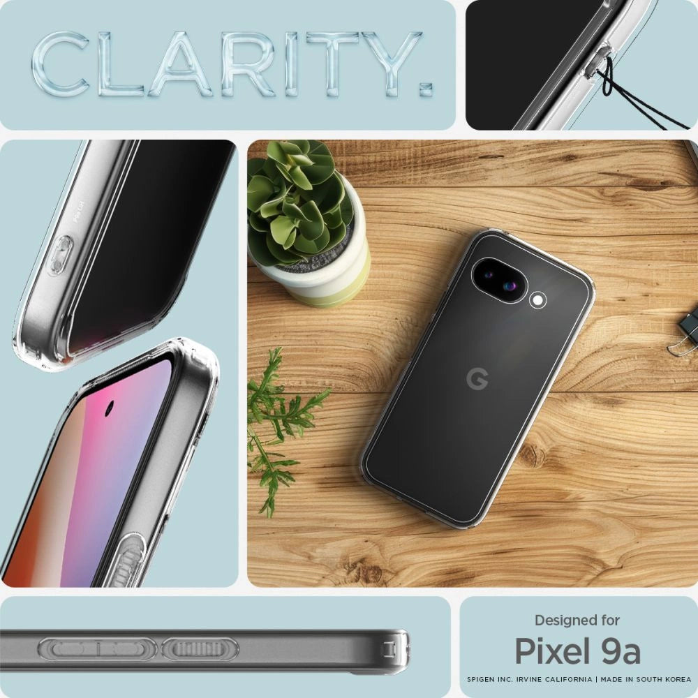 Spigen Ultra Hybrid Case til Google Pixel 9A - klar