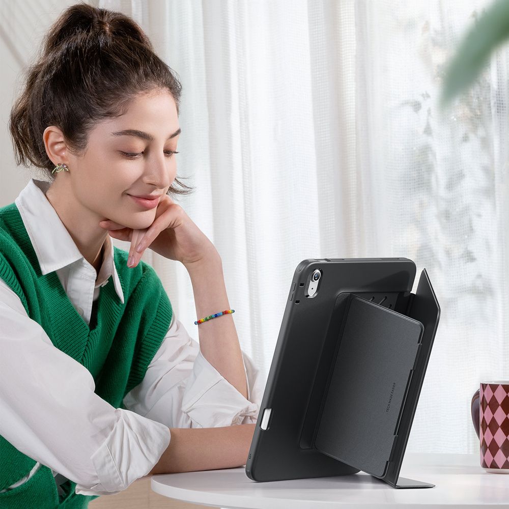 ESR Flip Hybrid Case til iPad Air 13" 1 / 2 (gen.) 2024-2025 - sort