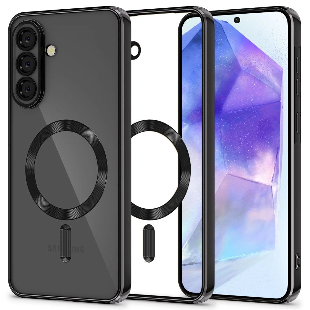 Tech-Protect MagFlex MagSafe Case til Samsung Galaxy A56 5G - klar sort