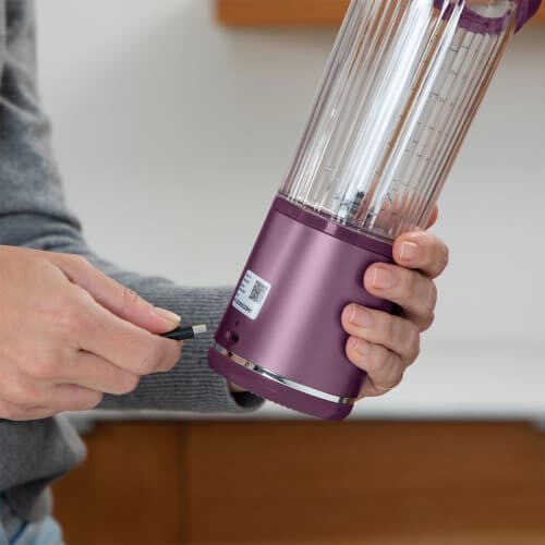 Ninja BC151EUPR blender Bærbar blender Lilla, Transparent
