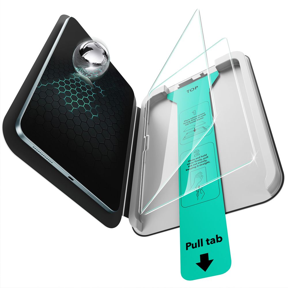 ESR UltraFit tempereret glas 2-pakke til iPad Air 13" 1 / 2 (2024 / 2025)