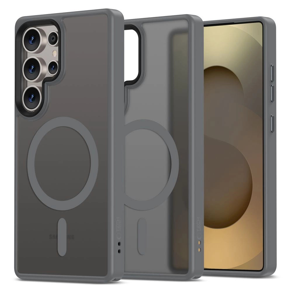 Tech-Protect MagMat MagSafe Case til Samsung Galaxy S25 Ultra - klargrå