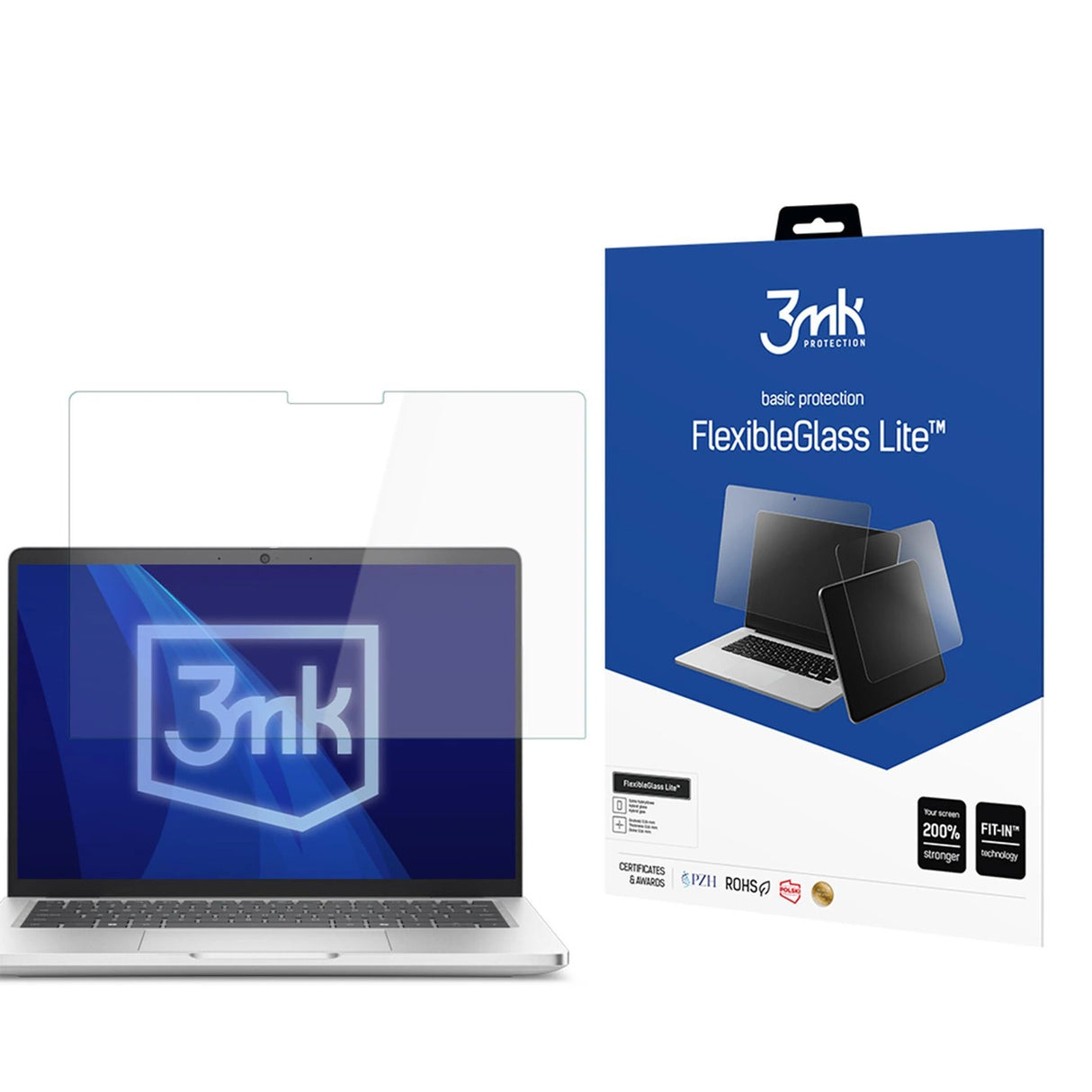 Hybridglas 3mk FlexibleGlass Lite til Dell Pro 13 Plus (2in1)