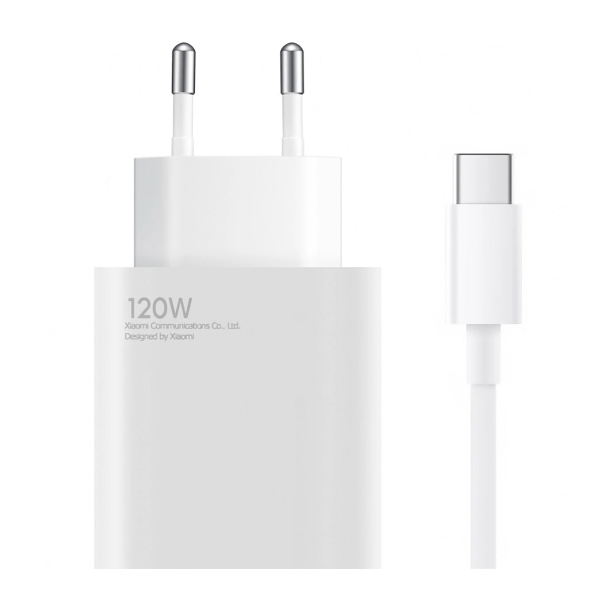 Xiaomi BHR9462EU 120W 6A USB-A Wall Charger med USB-C-kabel - hvid