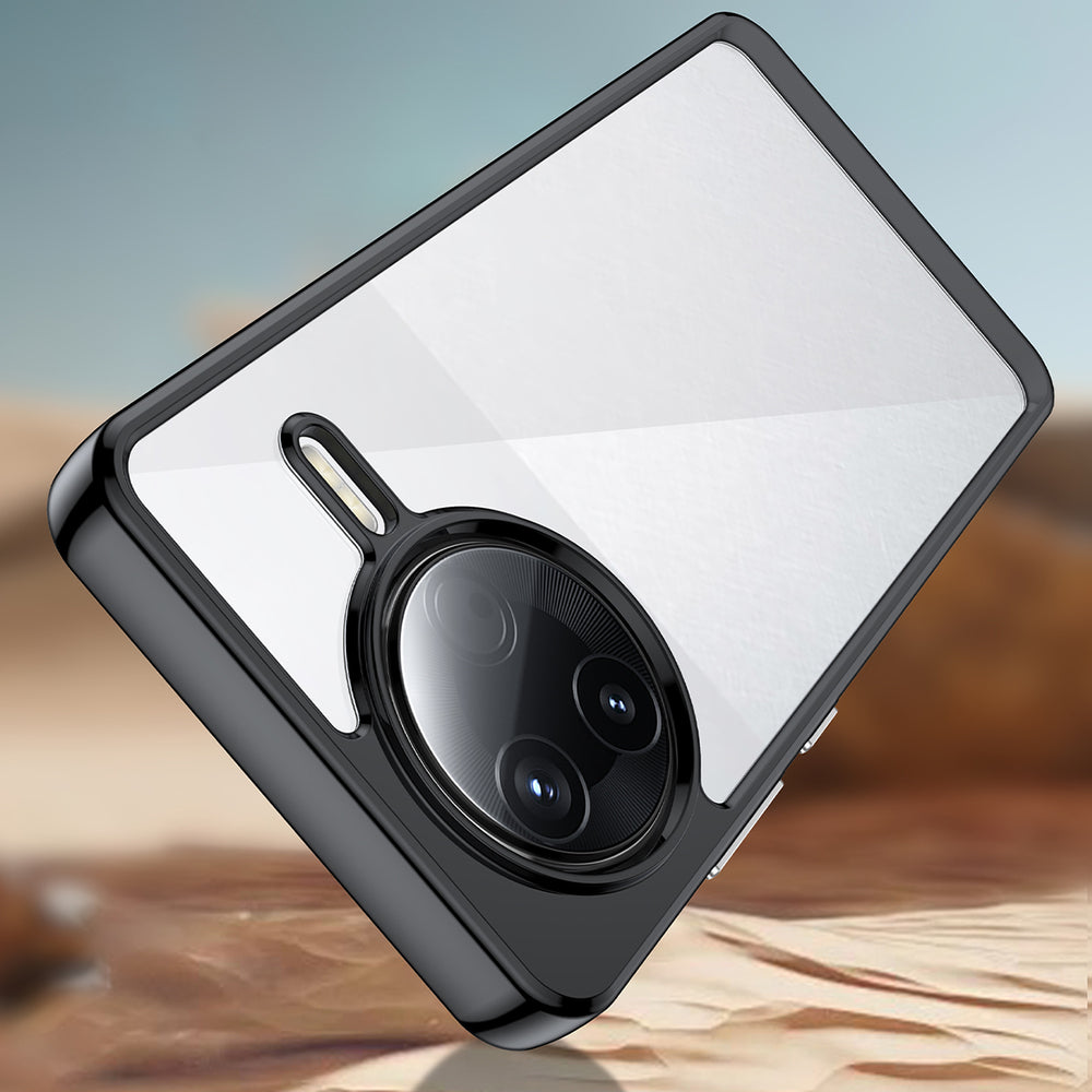 Outer Space Case med Gel Frame til Xiaomi Poco F7 Ultra - sort