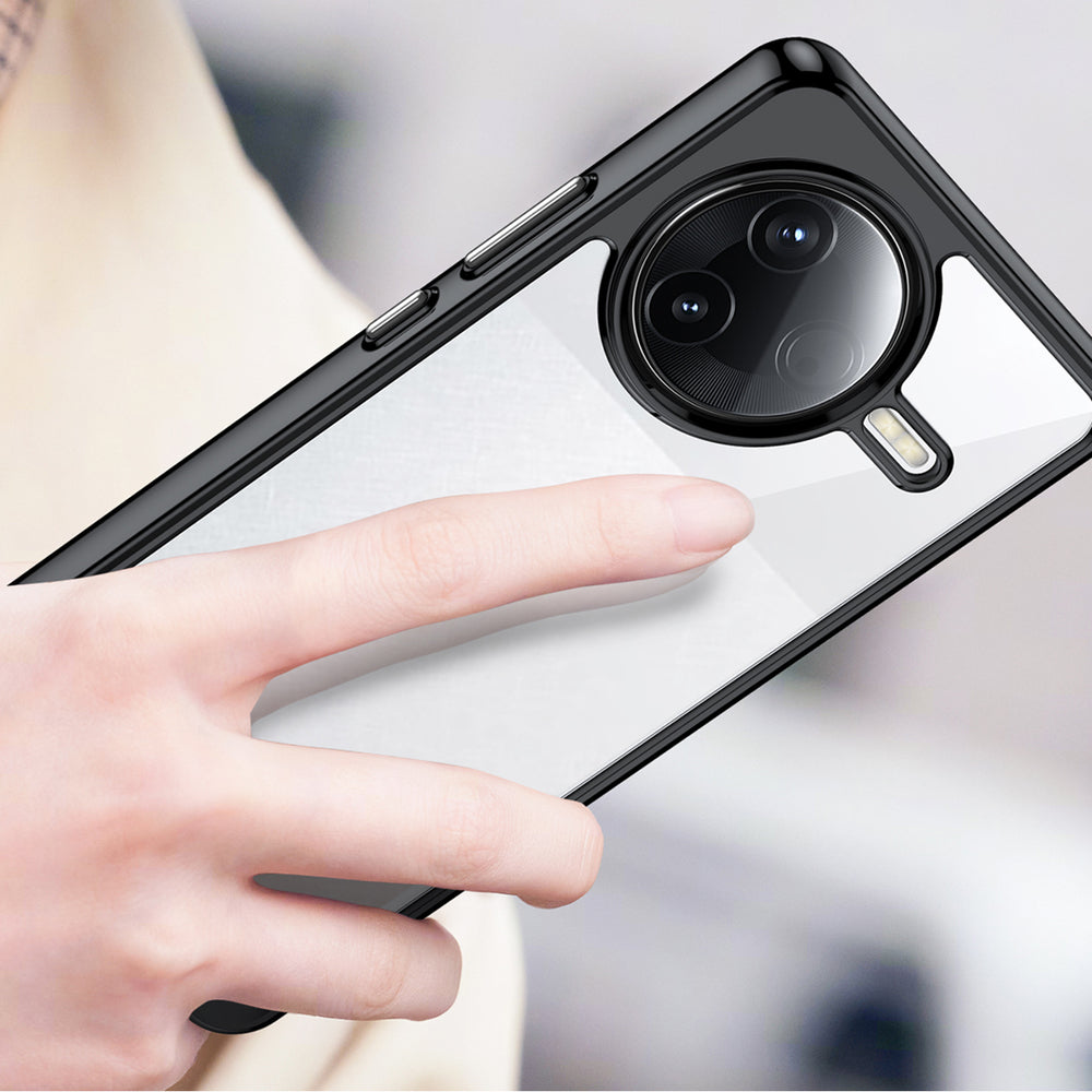Outer Space Case med Gel Frame til Xiaomi Poco F7 Ultra - sort