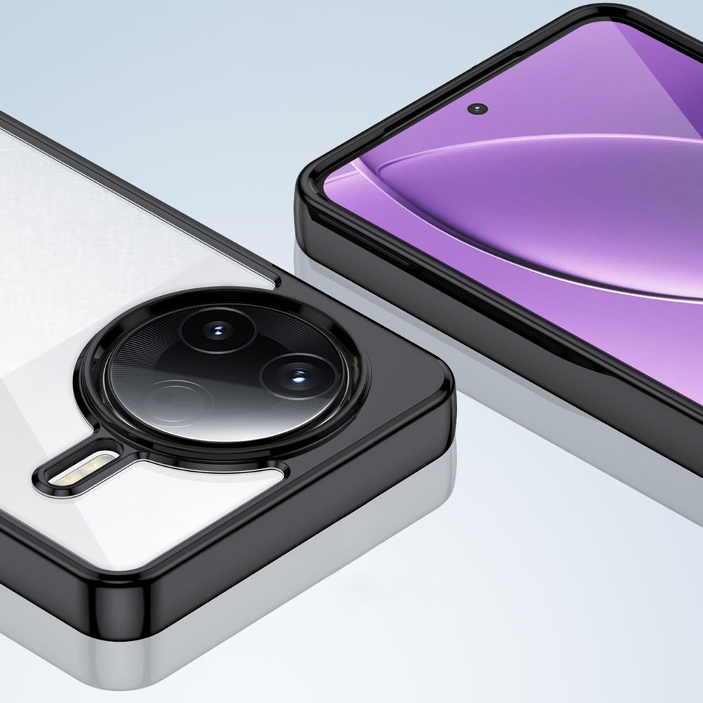 Outer Space Case med Gel Frame til Xiaomi Poco F7 Ultra - sort