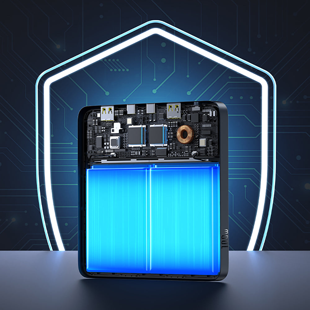 Baseus Blade H1 20000mAh 100W Powerbank med skærm - sort