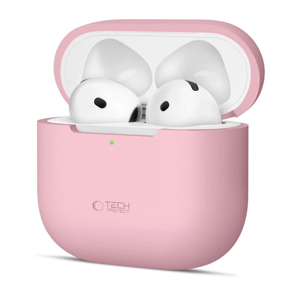 Tech-Protect Silicone Case til Apple AirPods 4 - Pink