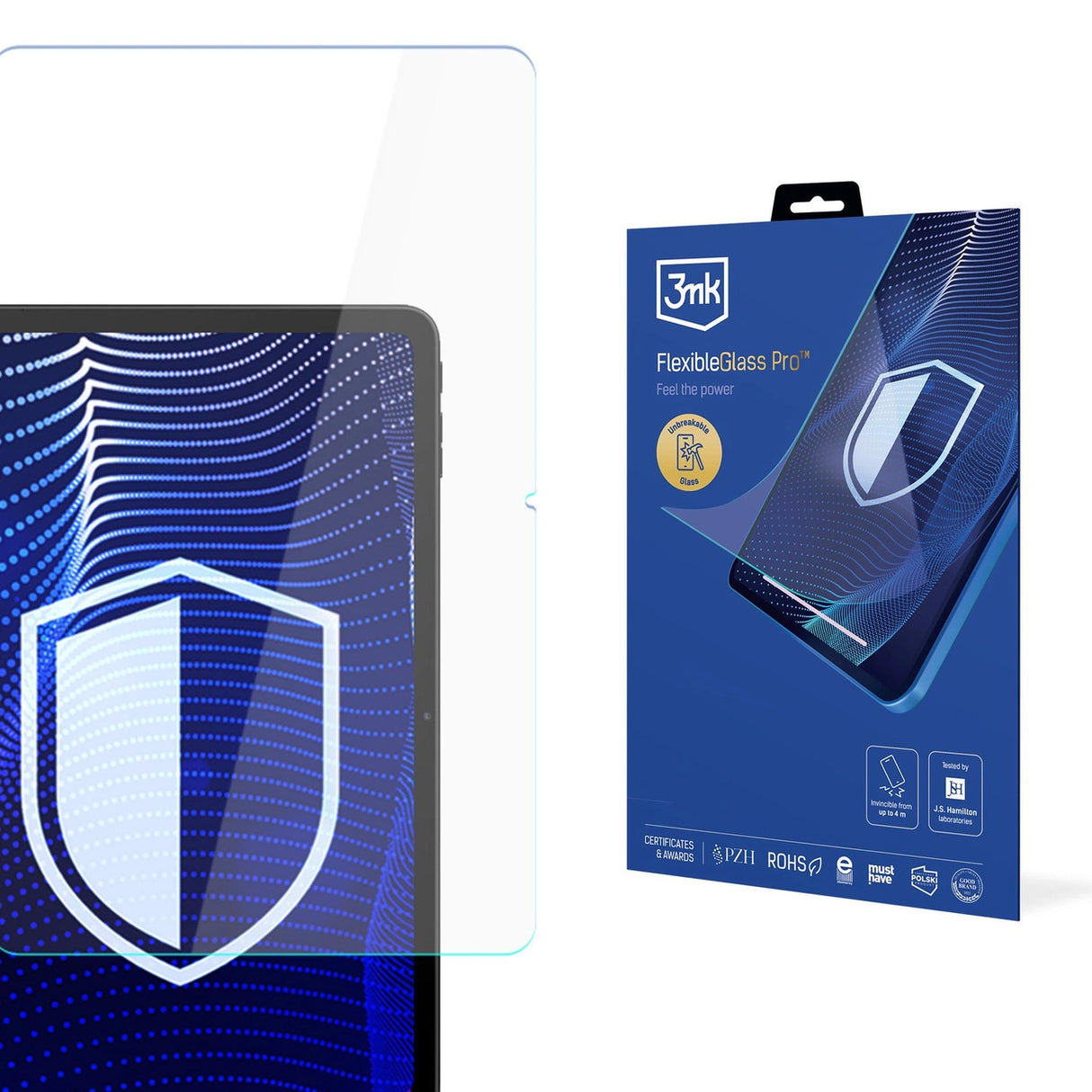 Hybrid glas 3mk FlexibleGlass Pro på Blackview Mega 2