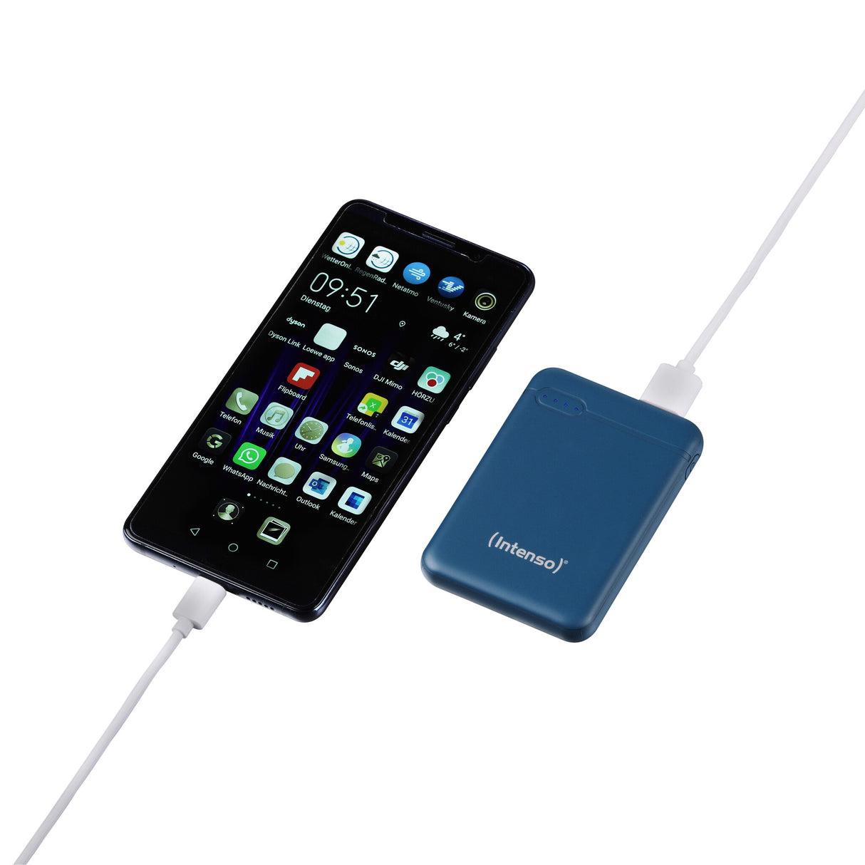Intenso XS5000 Lithium polymer (LiPo) 5000 mAh Benzinfarve