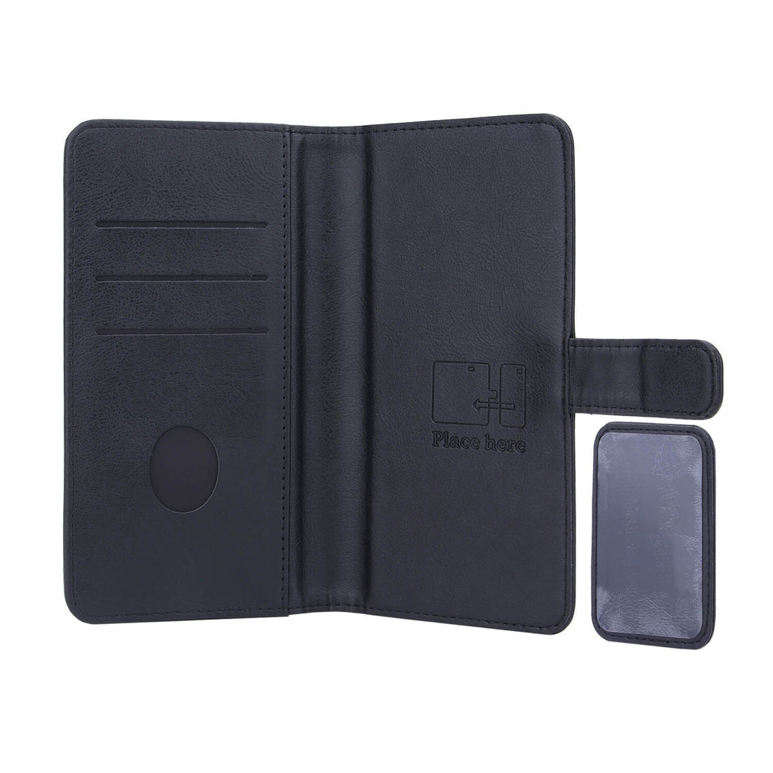 Radicover 587009 mobiltelefon etui 17 cm (6.7") Folie Sort