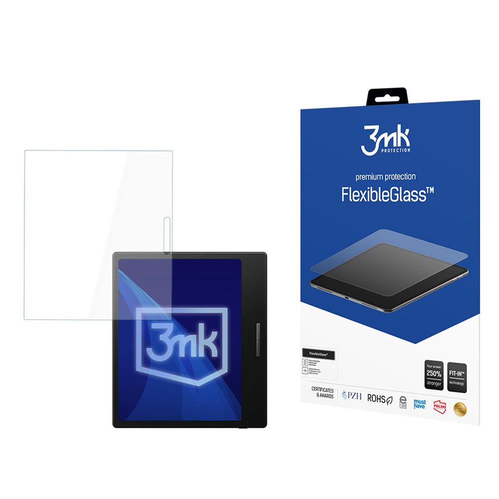 Hybridglas 3mk FlexibleGlass på Onyx Boox Go 7 / Go Color 7 (Gen II)