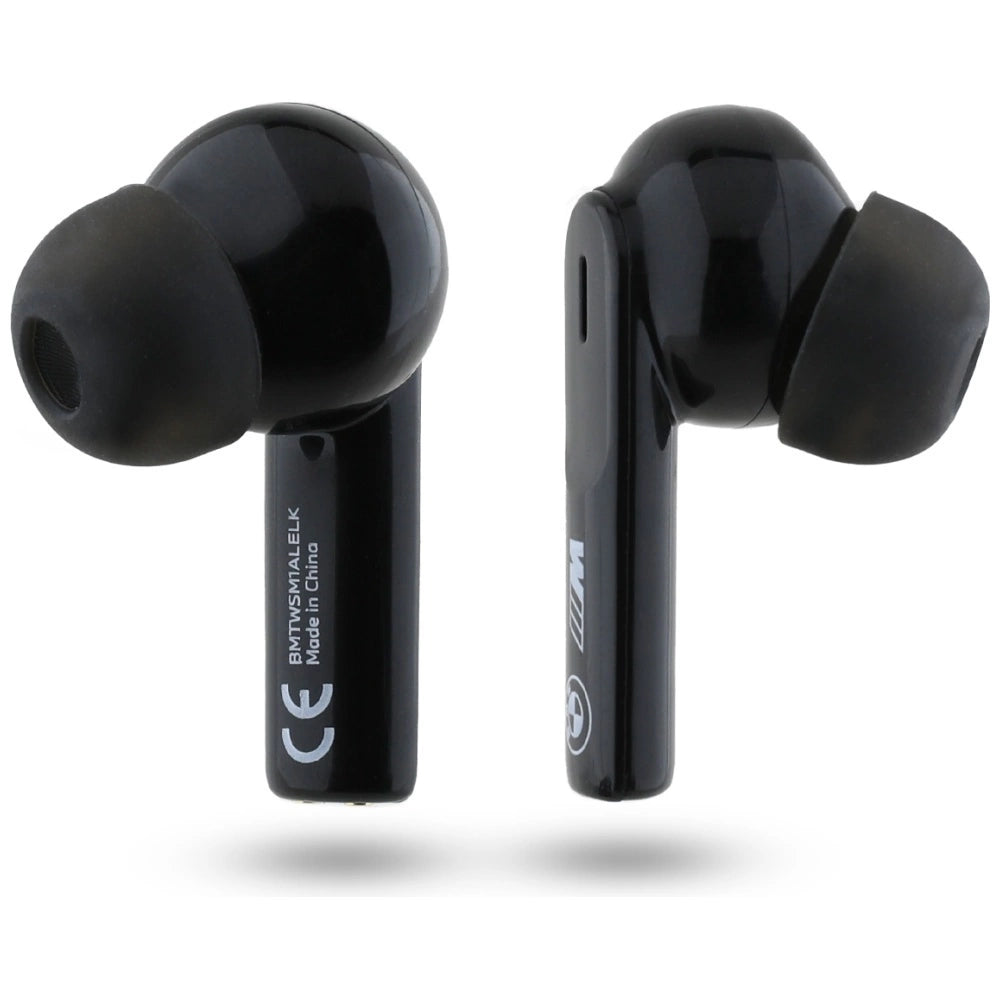 BMW M Metal M Logo Print ANC-ENC TWS Bluetooth-hovedtelefoner - sort