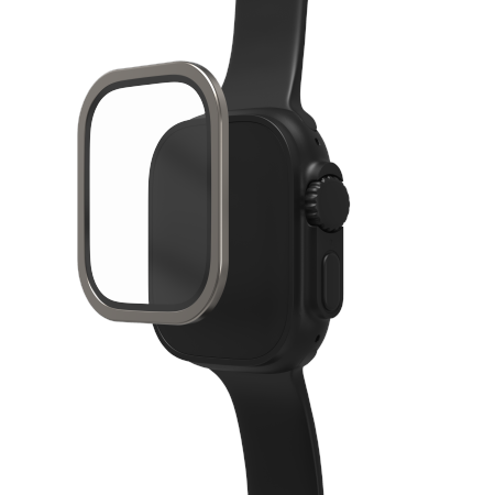 ZAGG InvisibleShield Glass XTR4 beskyttende glas til Apple Watch Ultra 49mm - Titanium