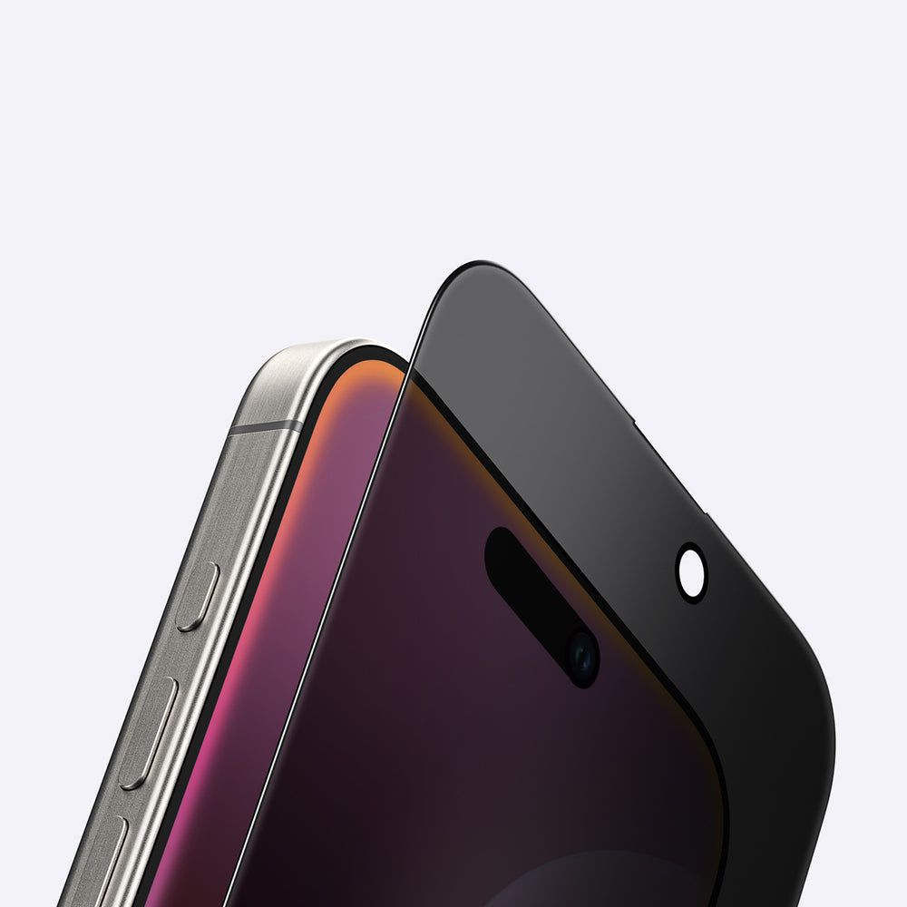 AmazingThing Radix privatlivsglas privatlivshærdet glas til iPhone 16 Pro