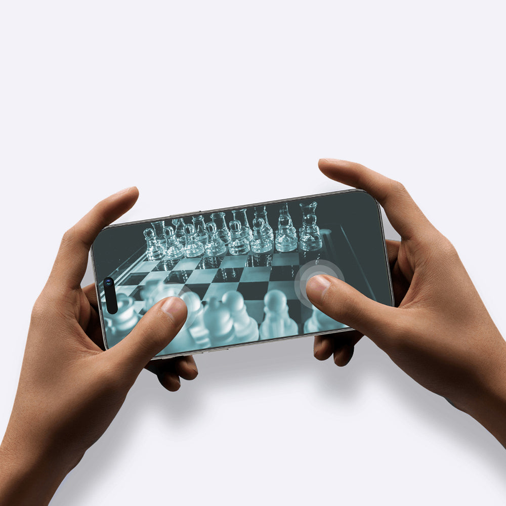 AmazingThing Titan Matte Glass hærdet glas til iPhone 16 Pro Max