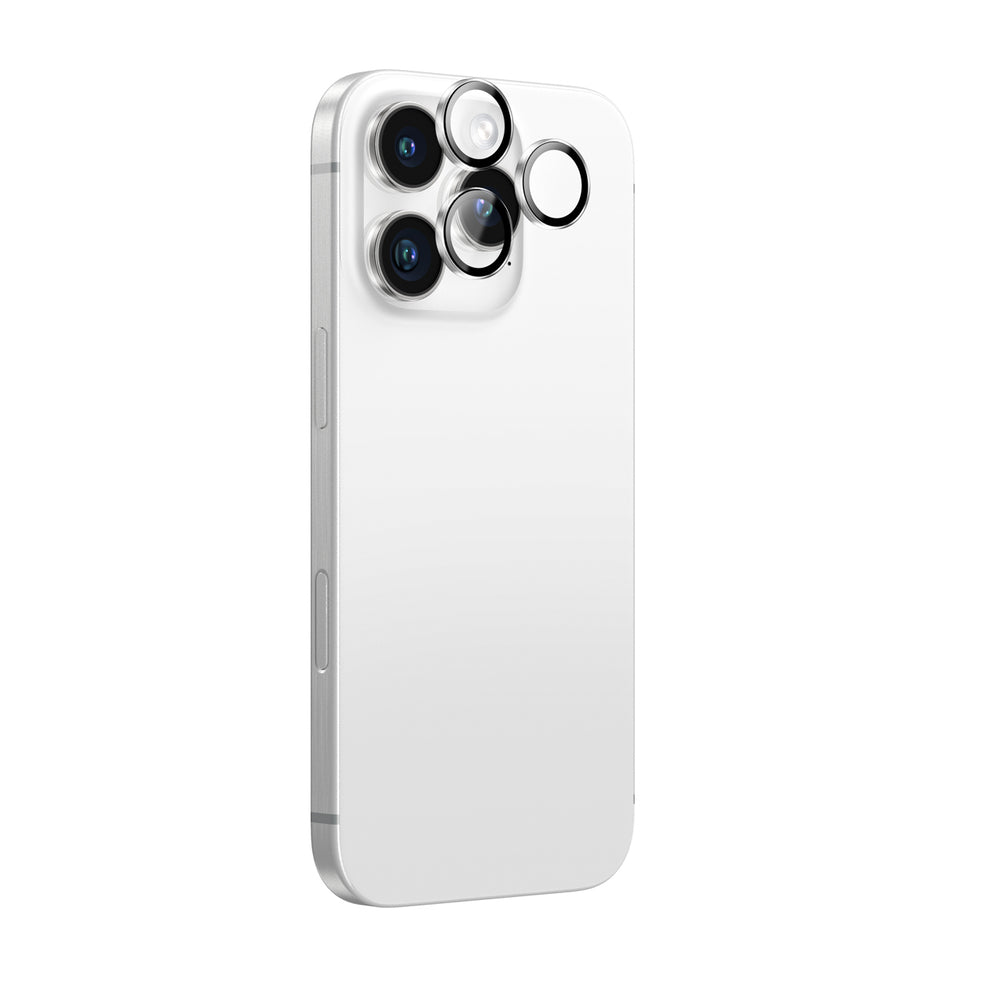 AmazingThing AR 3 Lens Glass Full Clear tempereret glas til iPhone 16 Pro / 16 Pro Max - gennemsigtigt