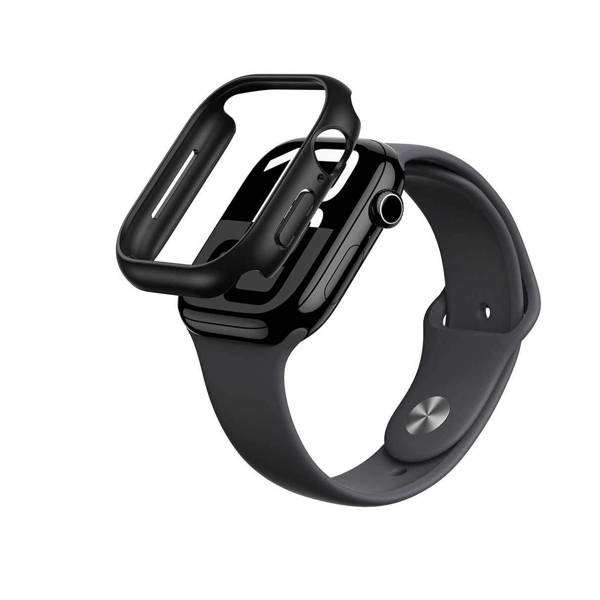 AmazingThing Minimal Case til Apple Watch 46mm sort