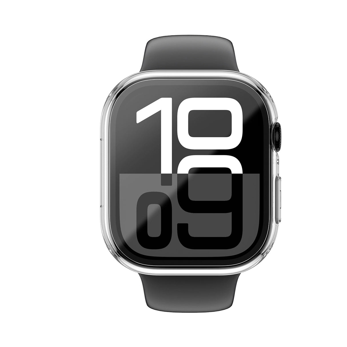 AMAZINGthing IW46RXCL Smart bærbart (wearable) tilbehør Cover Transparent Polykarbonat (PC), Hærdet glas
