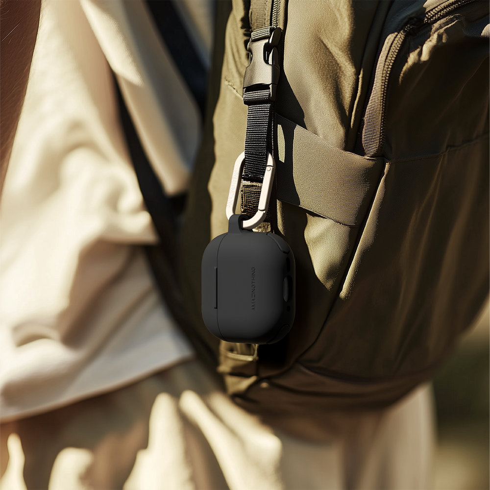 AmazingThing Omni Case til AirPods 4 - sort