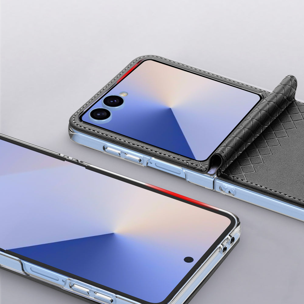 Dux Ducis Bril Case til Samsung Galaxy Z Flip 7 - sort