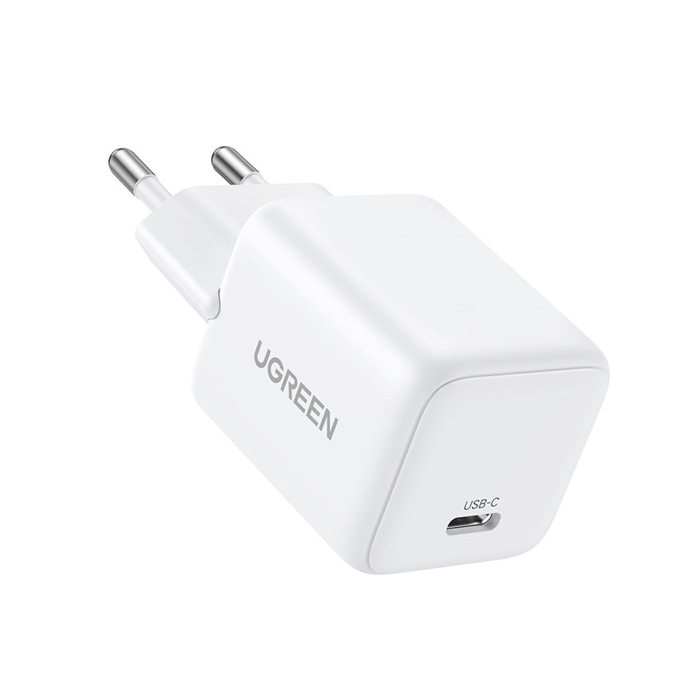 Ugreen Nexode N Series X512 20W GaN 1x USB-C Wall Charger - hvid