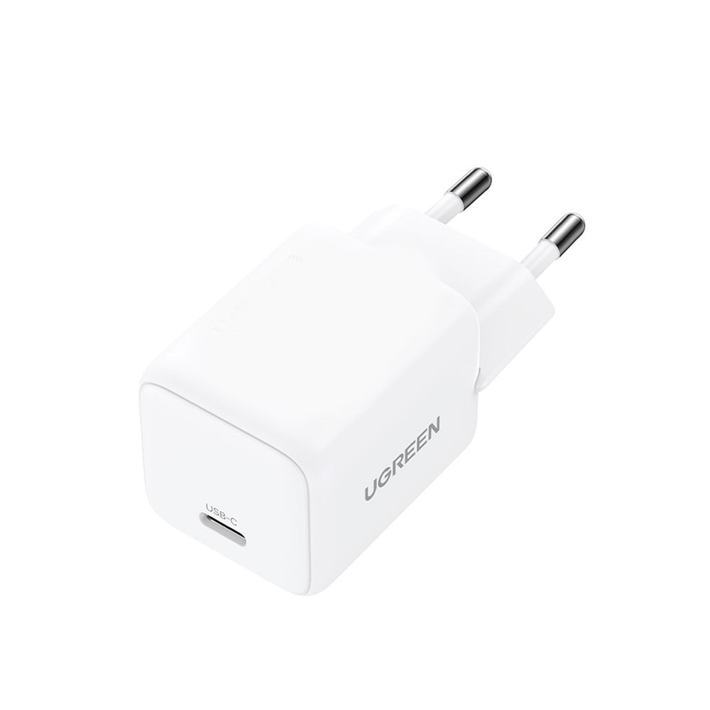 Ugreen Nexode N Series X512 20W GaN 1x USB-C Wall Charger - hvid