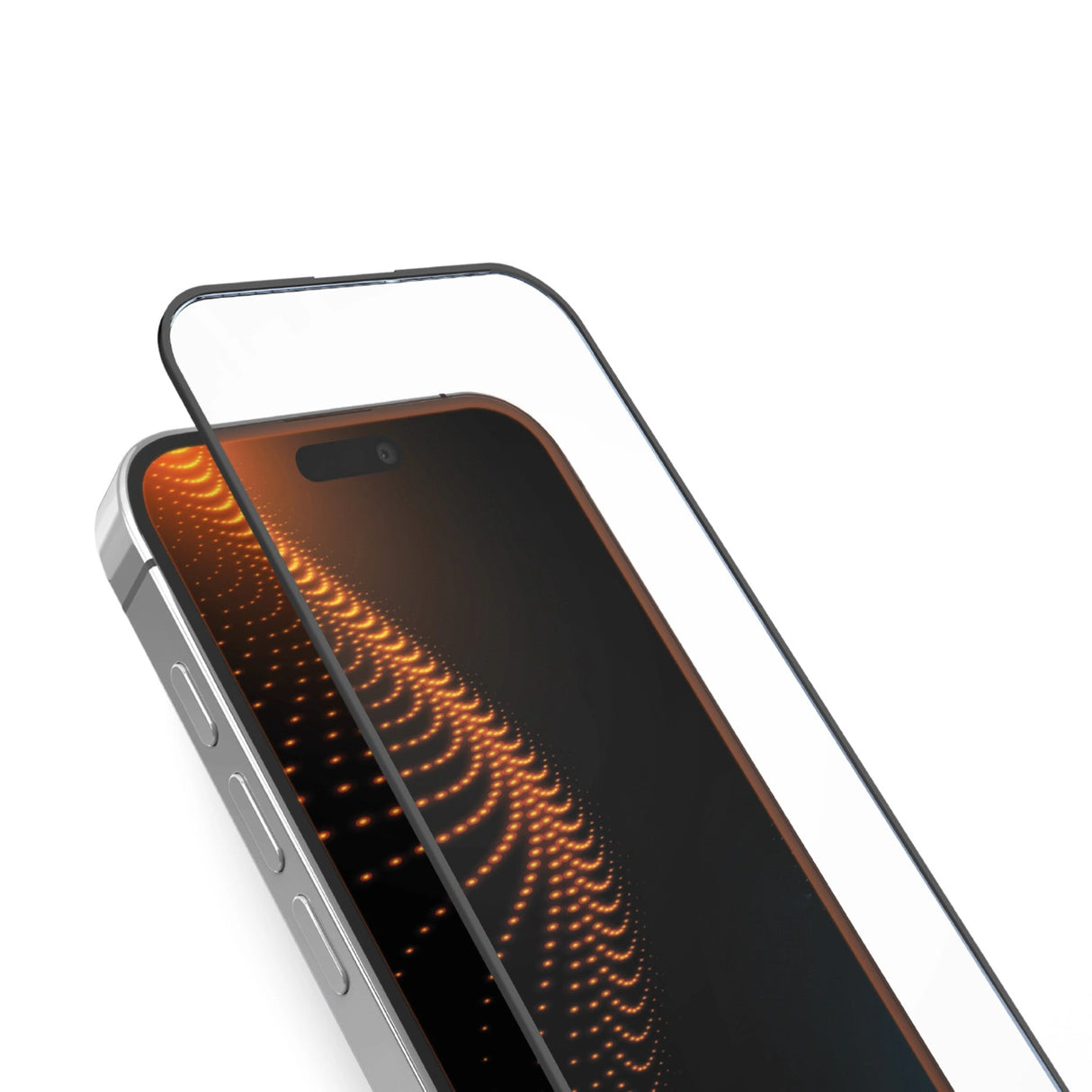 SBS hærdet glas med D3O teknologi med applikator til iPhone 16 Pro