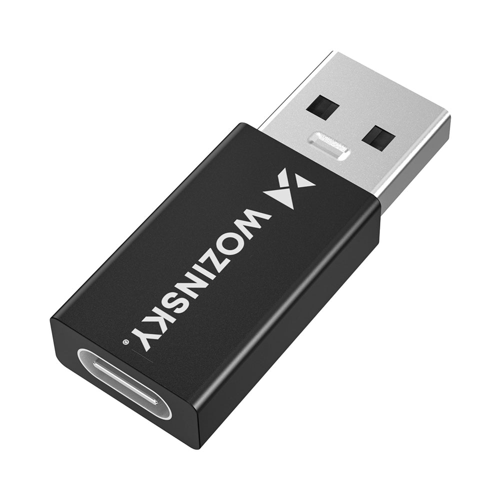 Wozinsky WAAC-01 USB-A - USB-C OTG-adapter - sort