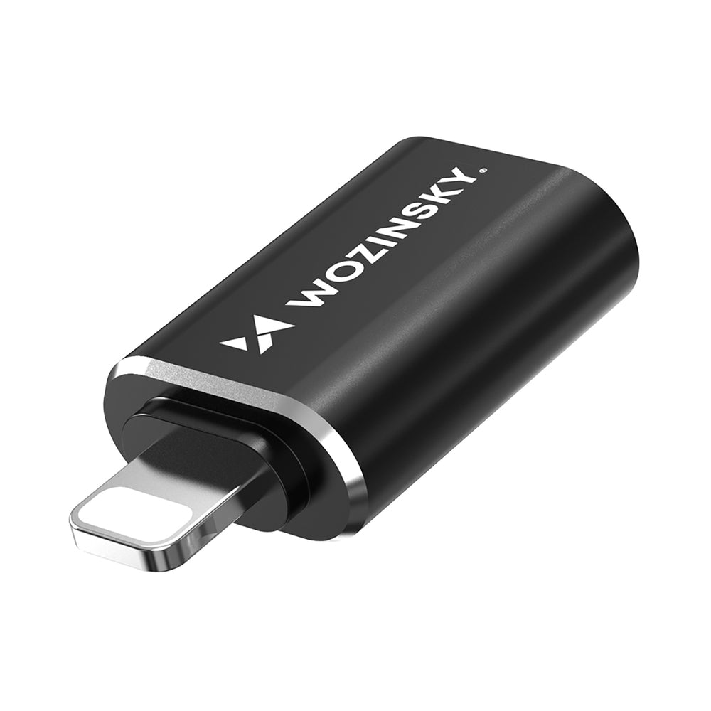 Wozinsky WALA-01 Lightning til USB-A OTG-adapter - sort
